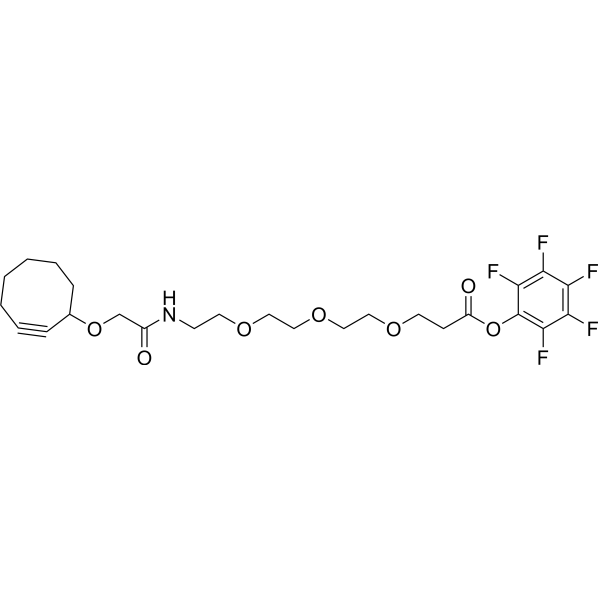 Cyclooctyne-O-amido-PEG3-PFP ester 2101206-33-9